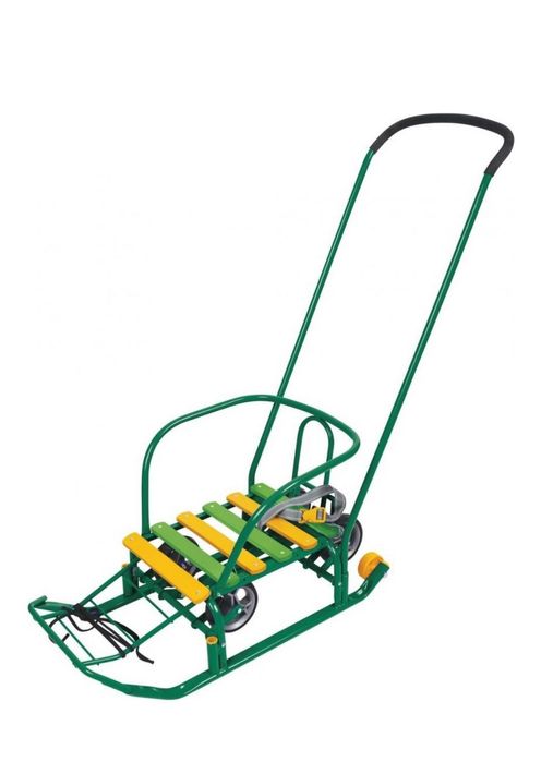 Санки с колесиками