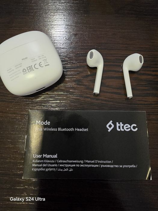 Безжични слушалки TTEC