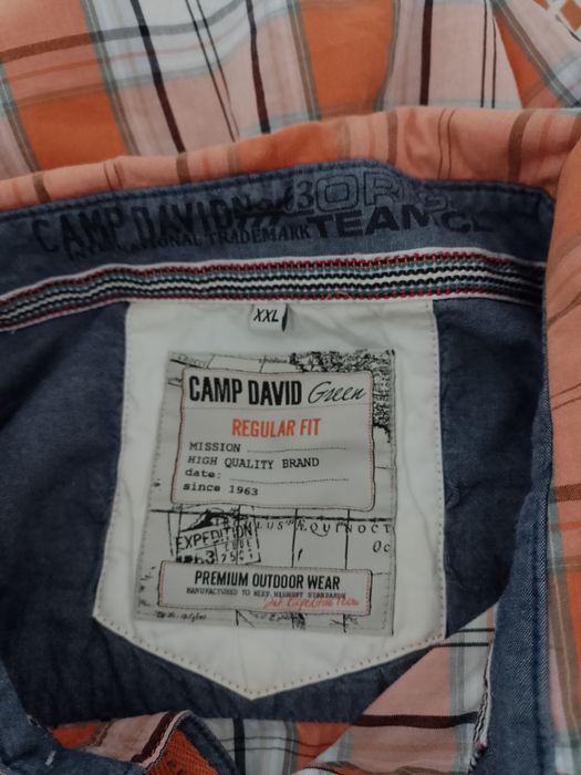 Cămașă Regular Fit Camp David XXL bumbac 100%