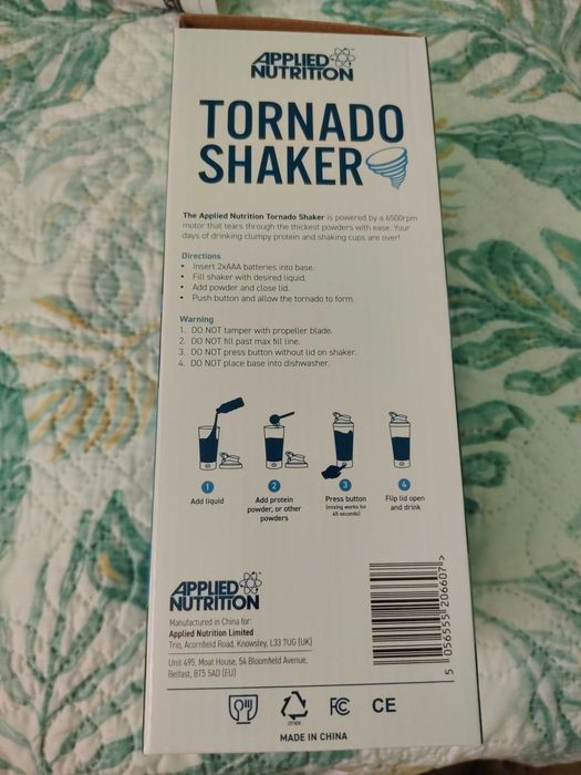 APPLIED NUTRITION Tornado Electric Shaker