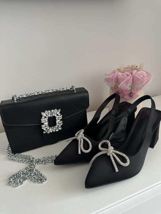 Дамска чанта и токчета 15€