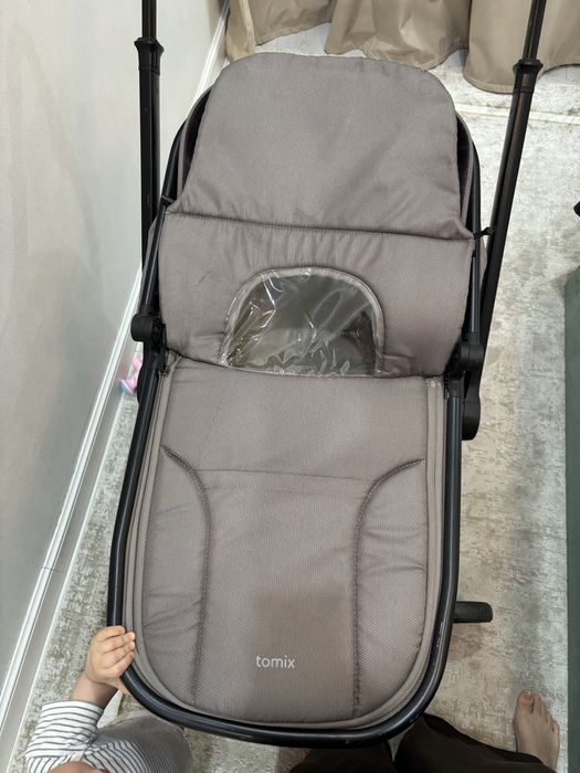 Коляска tomix прогулочная с люлкой