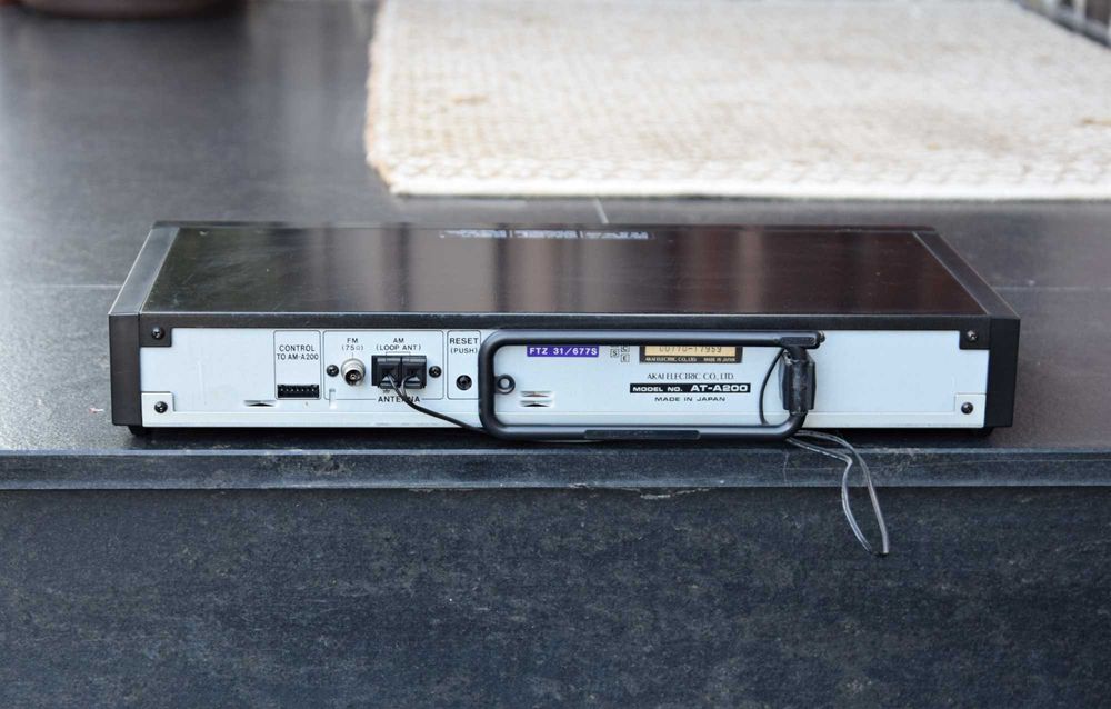 Tuner Akai AT-A 200, radio AM/FM
