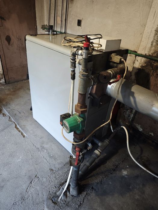 Котел на твърдо гориво комплект 58кв./Карпат/ Чугунен