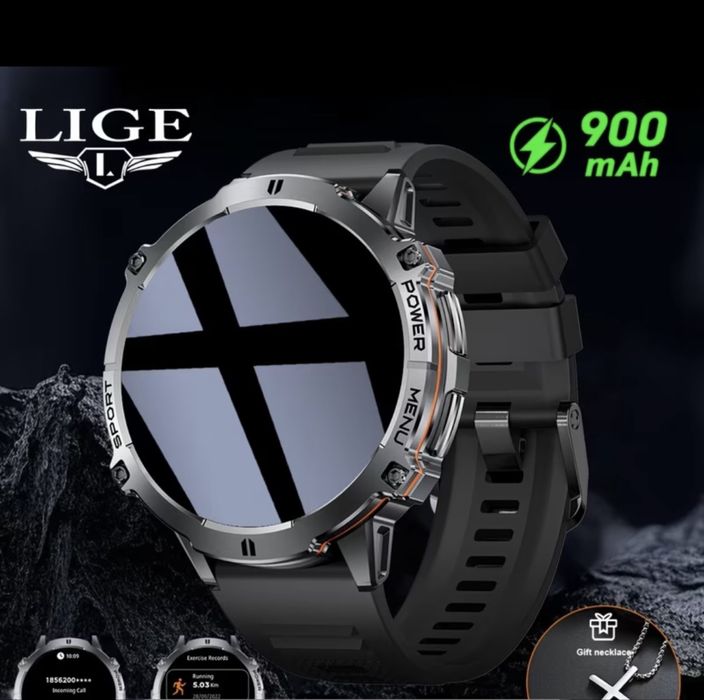 LIGE мъжки smart watch
