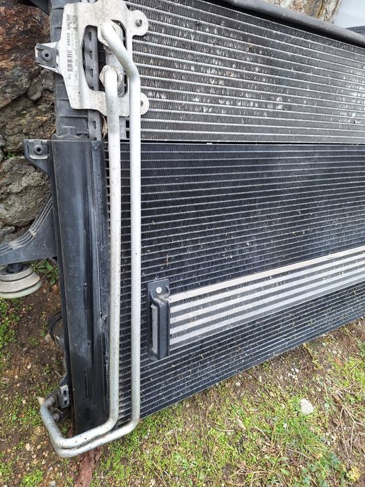 VW Touareg V10 5.0tdi  климатичен и воден радиатор супер здрави и упр