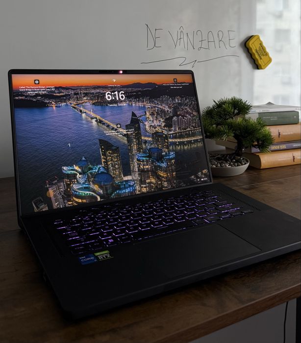 ASUS ROG Zephyrus M16 i7-12700H RTX 3060 6GB 16GB DDR5 SSD 512GB Gaming