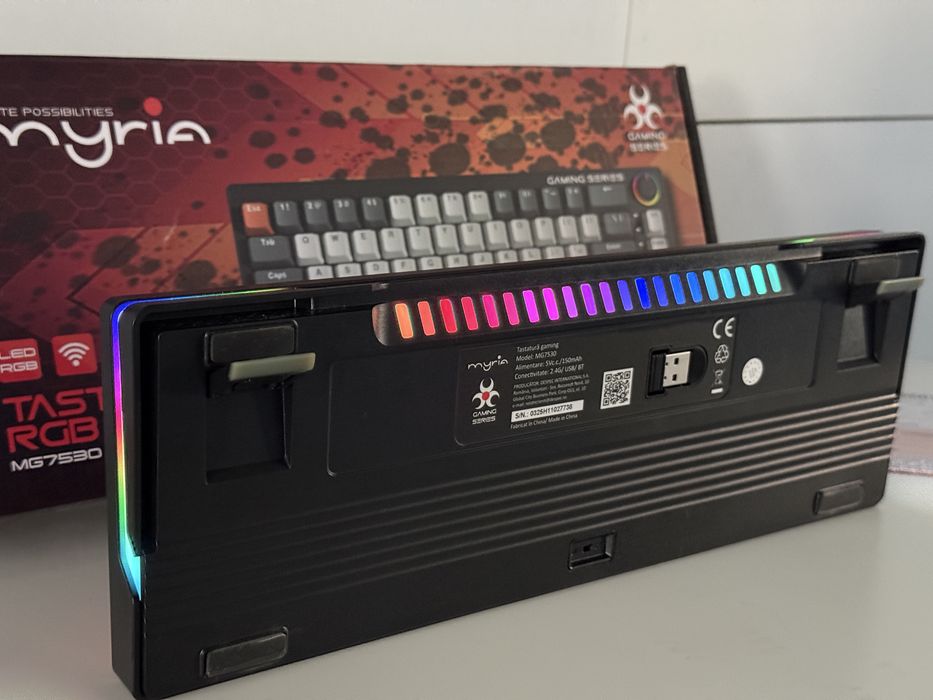 Tastatură Gaming Mecanică MYRIA MG7530 Wireless + Bluetooth + USB