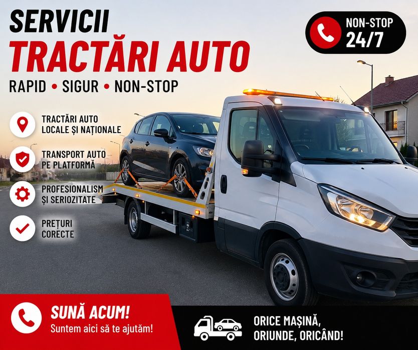 Tractari / asistenta auto 24/7