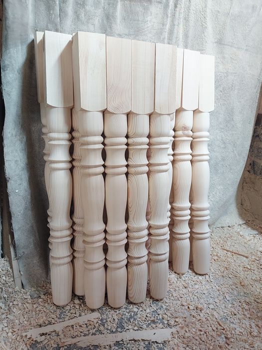 Струговани крака за маса