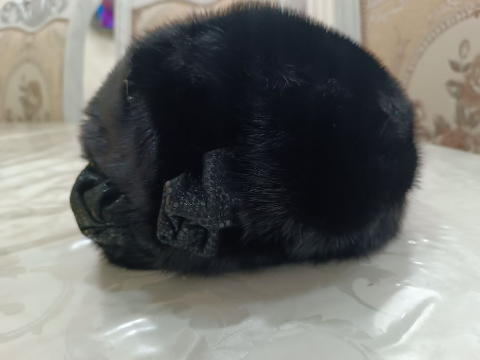 Норковая шапка, в идеальном состоянии