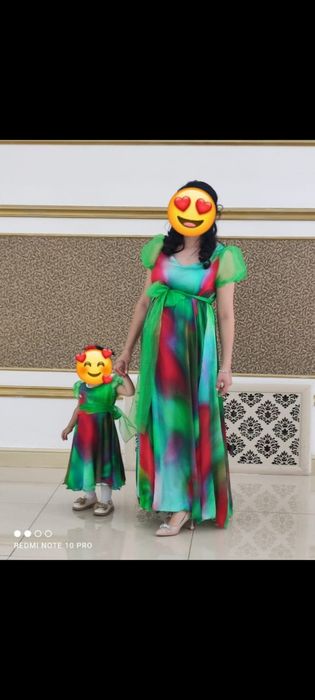 Платье мама и дочь