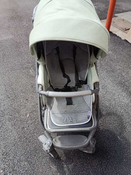 Комбинирана количка 2в1 BASS SOFT PASTEL MINT - ROAN