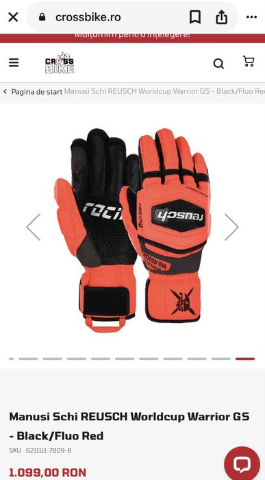 Mănuși ski Strindberg Professional Race Series (ca noi)