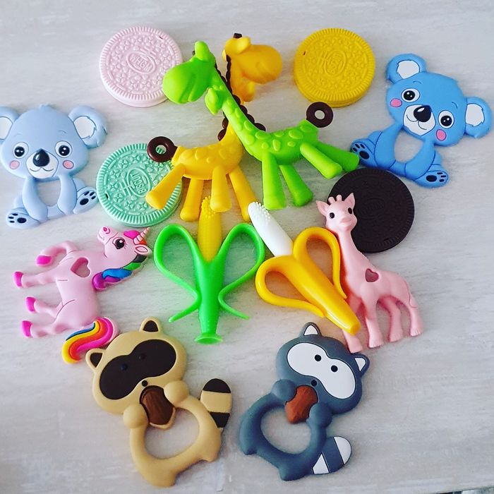 Игрушки-погремушки и грызунки