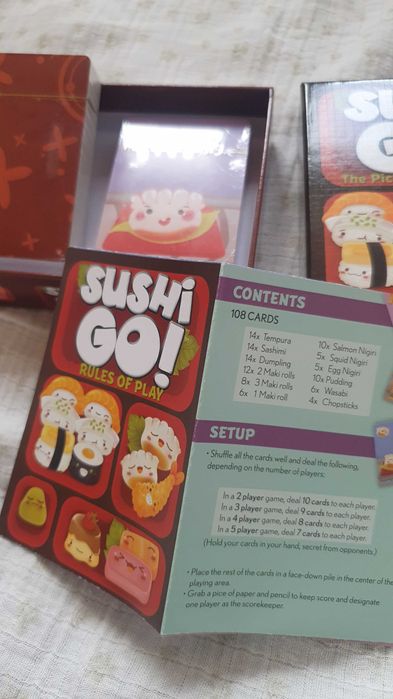 Sushi Go joc de carti super amuzant pt petreceri