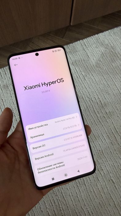 Редми Нот14 Pro 5G 512гб