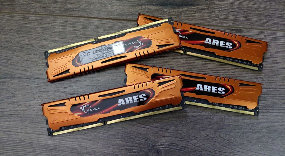 G.SKILL 32 GB DDR3 1600 MHz CL10 Ares LowProfile Quad
