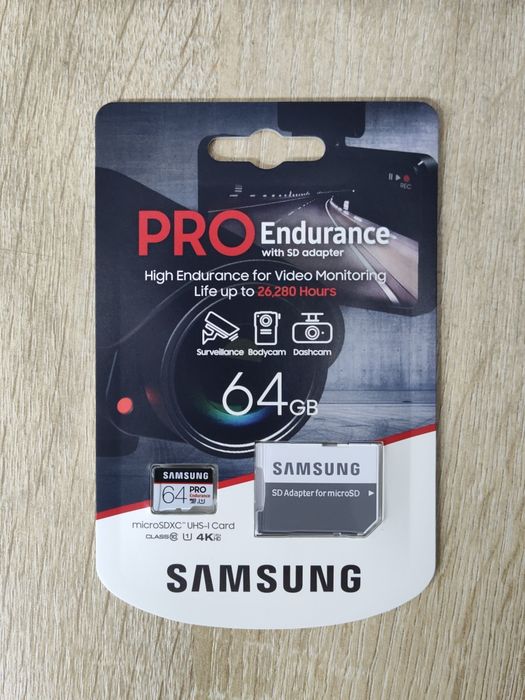 Карта памят флешка Micro Sd Samsung PRO Endurance Evo Plus 64 / 128 gb