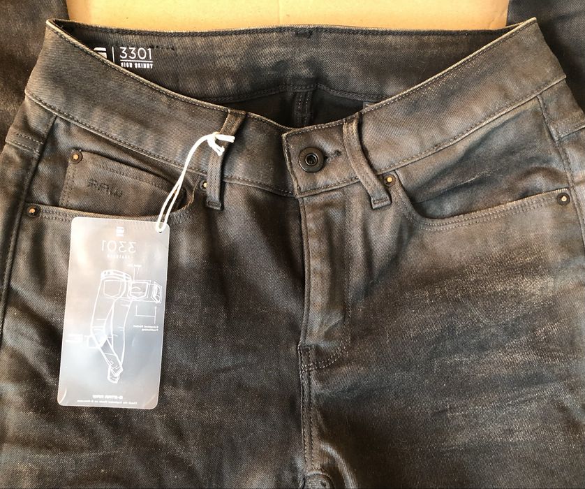 G-Star RAW 3301 High Skinny ОРИГИНАЛНИ дамски дънки - 26-27