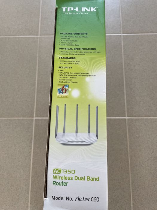 Router TP-LINK AC1350 Wireless Dual Band