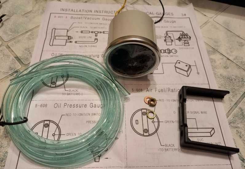 Бустметър 3 бара механичен, буустметър, Boostmeter 52мм