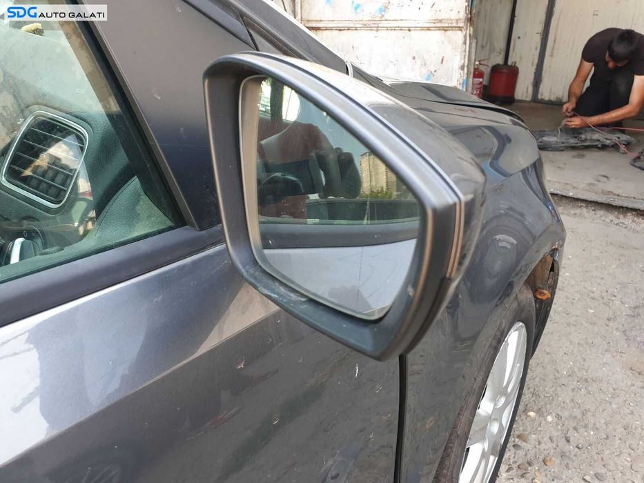 Oglinda Dreapta Electrica FARA Pliere Rabatare Volkswagen Polo 6R 2009 - 2016 Culoare LD7R [1453]