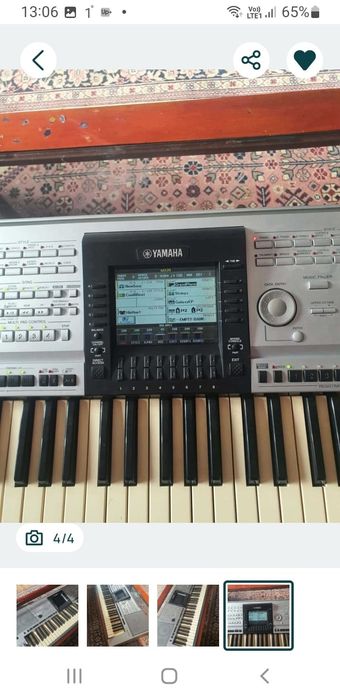 Yamaha PSR 3000 Korg Pa 700 Pa 800