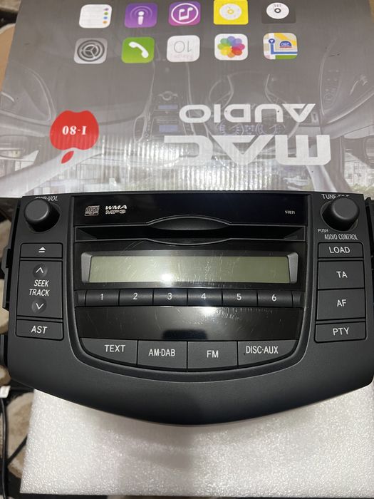 Автомагнитола на Toyota-Rav4