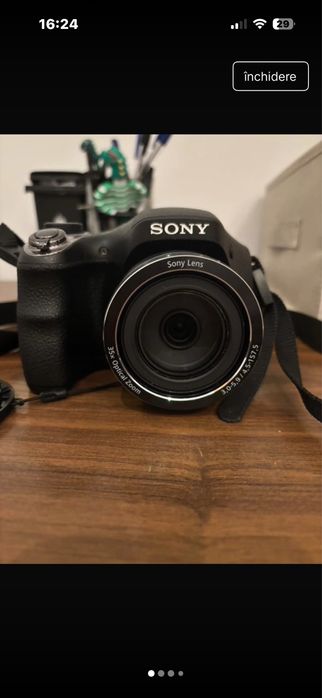 Camera foto Sony Cybershot dsc-h300 + baterii reincarcabile si card