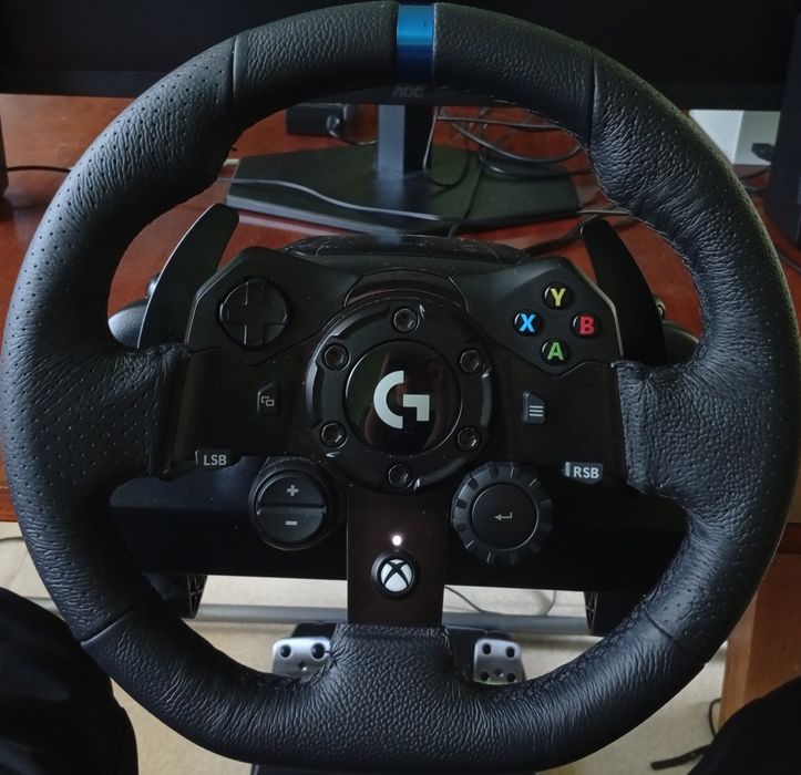Волан Logitech G923 за PC / Xbox – С ГАРАНЦИЯ, КАТО НОВ!