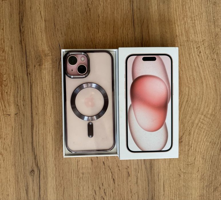 Iphone 15  pink-128 gb