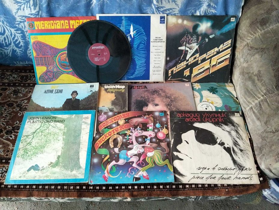 Виниловые пластинки для декора