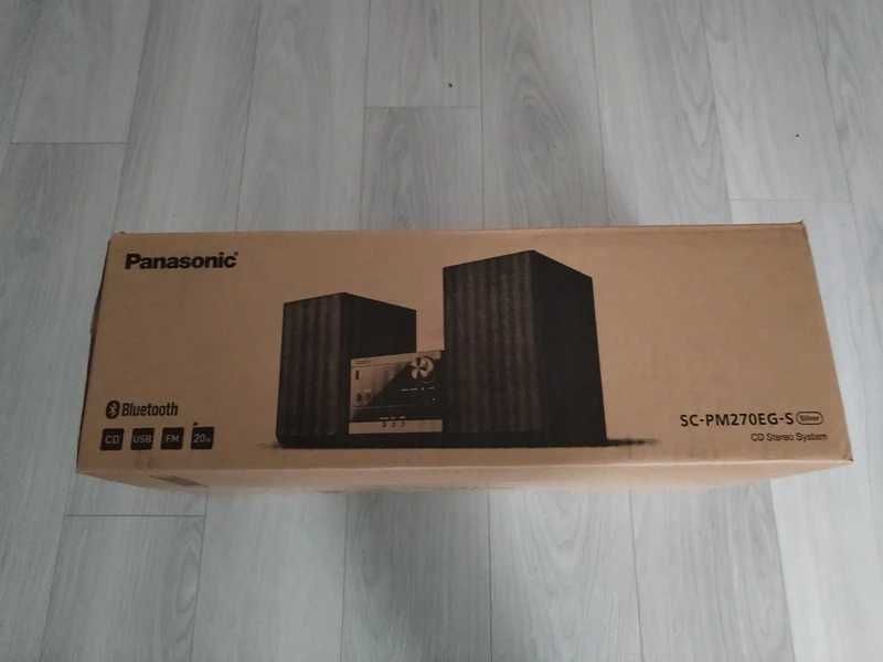 Microsistem audio Panasonic, 20W, CD, Bluetooth, Radio FM,nou cu Garanție 24 Luni