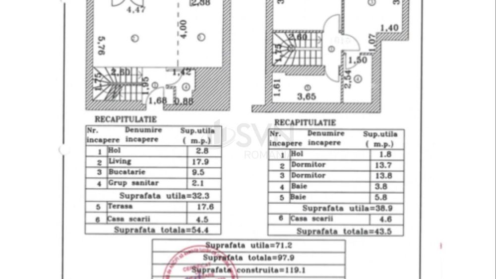 Apartament Duplex 3 Camere I Win Herastrau I 98 mp I