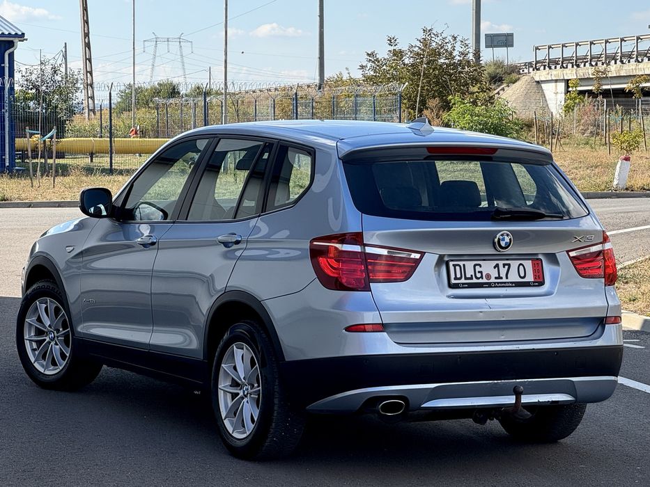 BMW X3  xDrive20d 184 CP AUTOMAT 4x4 PIELE NAVI • 2012