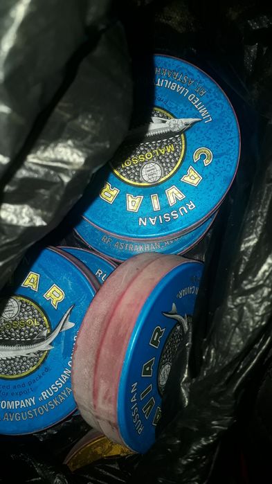 Икра чёрная свежая