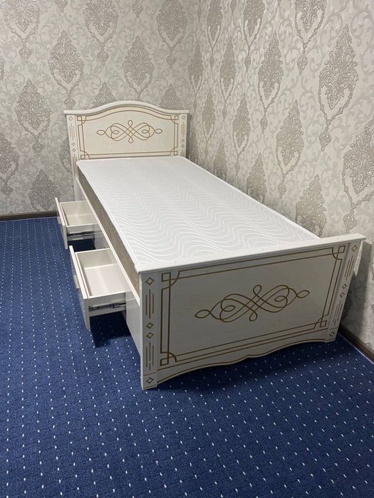 Кровать Kravat роза