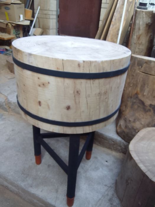Продам пень чурбак для рубки мяса