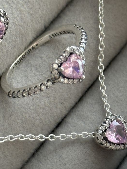Pandora set argint 925 pink edition