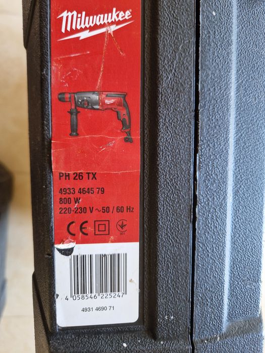 Milwaukee PH 26TX , PH 26T  - rotopercutor