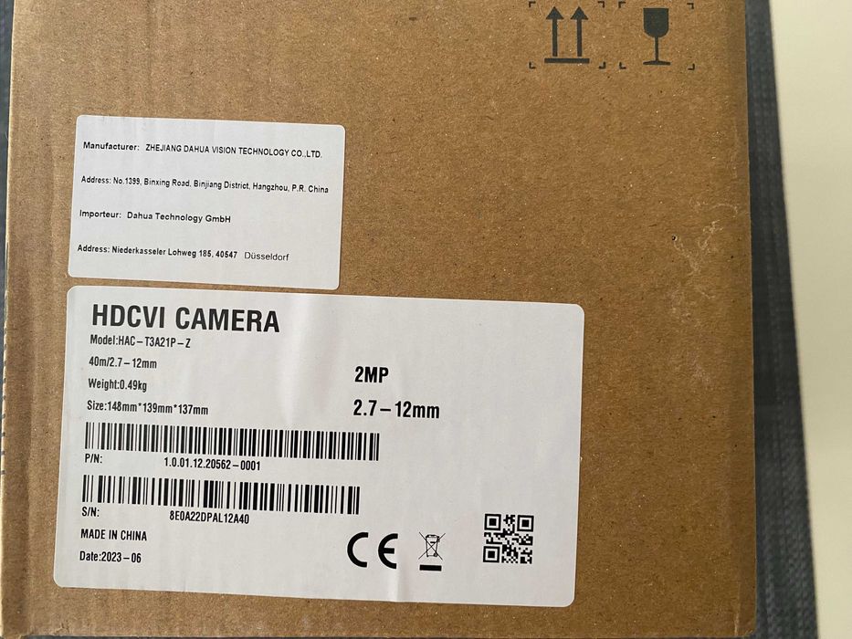 Куполна камера DAHUA HAC-T3A21-VF Indoor