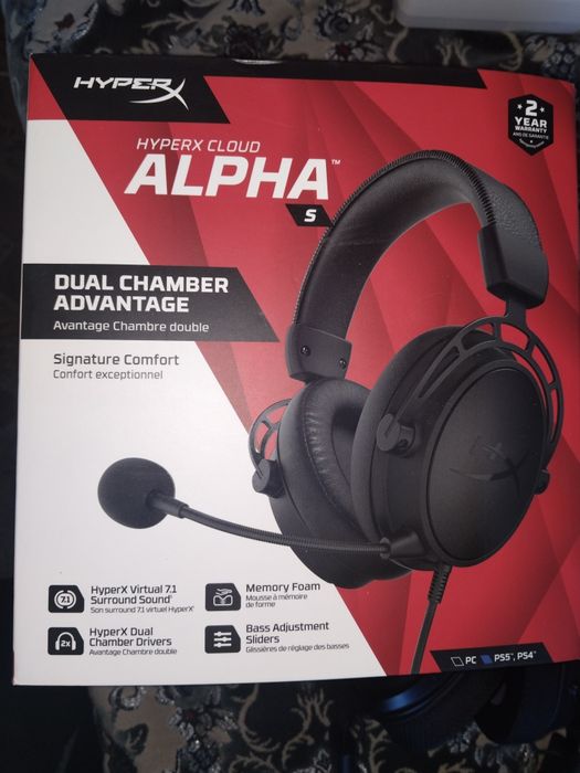 HyperX cloud alpha S проводные