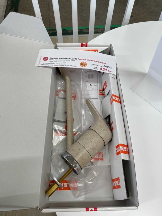 baterie chiuveta