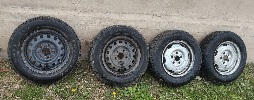 Колесо с дискоми 14