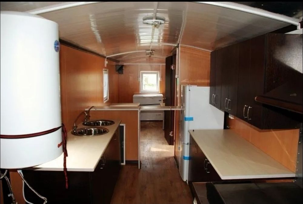 Вагон, Вагончик на колесах Шасси