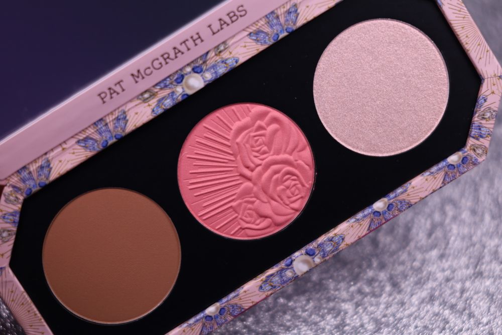 Pat McGrath Divine Blush Bronze Glow Trio Fleurever Nude Face Palette