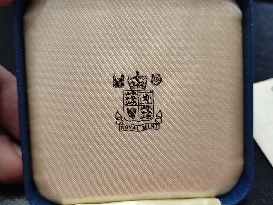 Английска Сребърна Монета / Queen Elizabeth  1977