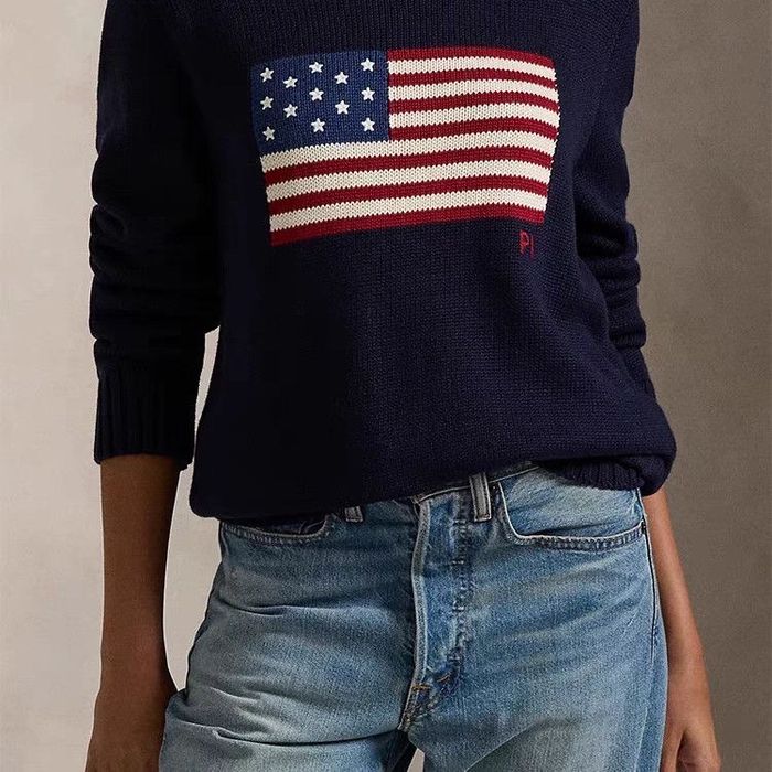 Женский свитер с флагом США