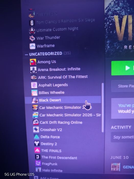 Steam acaunt !!!